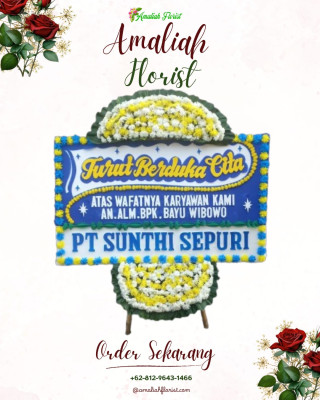 Papan Bunga Duka di Ilir Timur Ii